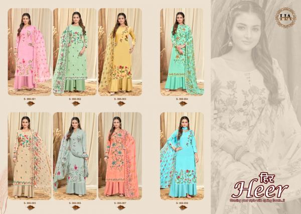 Harshit Heer Cambric Designer Exclusive Dress Material